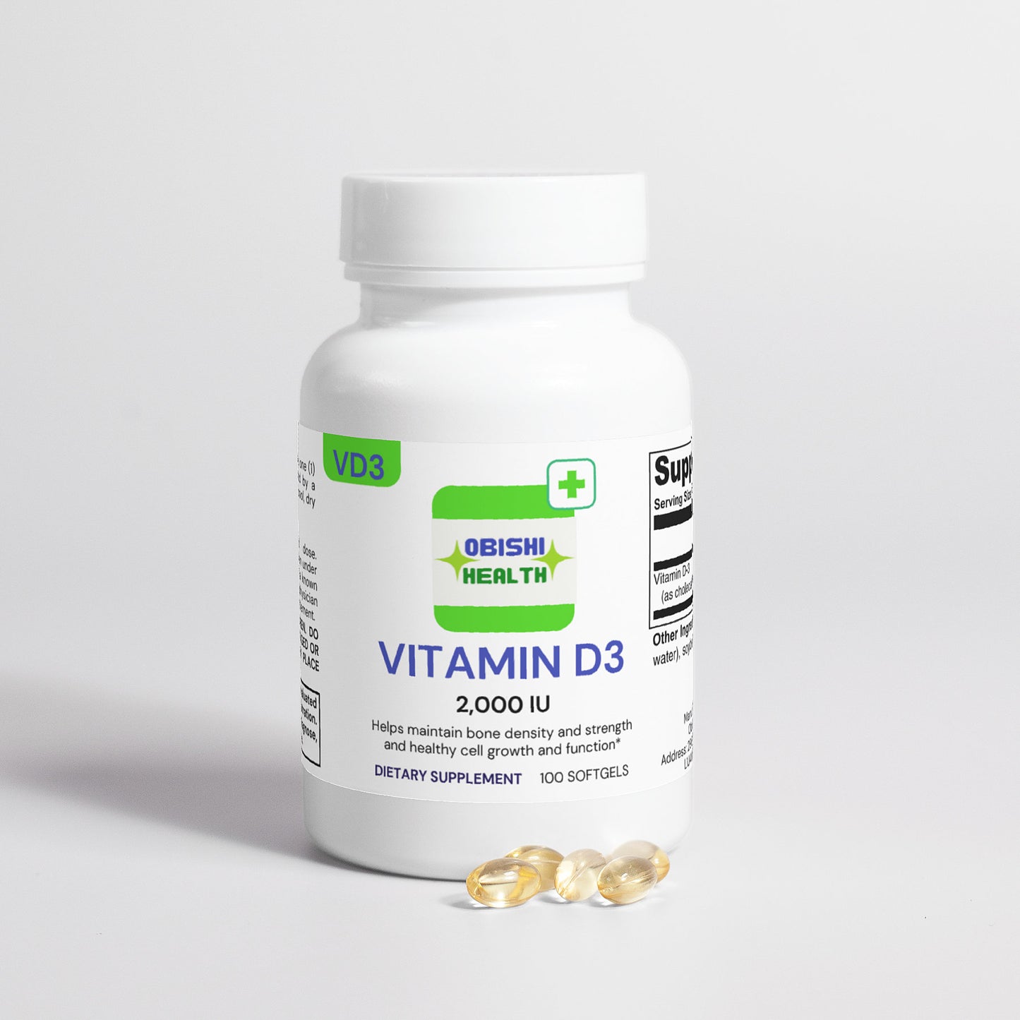 Vitamin D3 2,000 IU